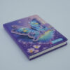 Butterfly(Kelebek) Tokalı Mor Çizgili Defter (17.5x12.5cm – 96 sf)